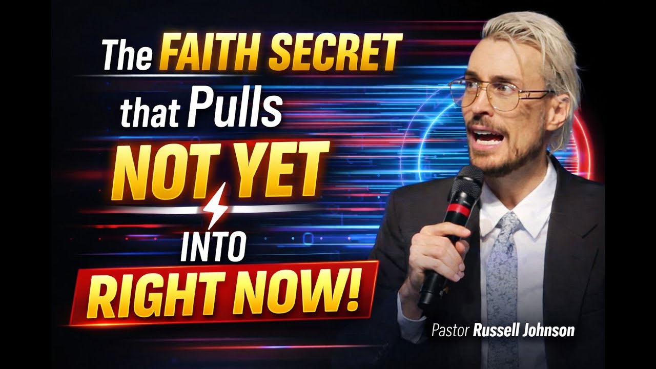 The Faith Secret That Pulls Not Yet Into Right Now!  - Pastor Russell Johnson