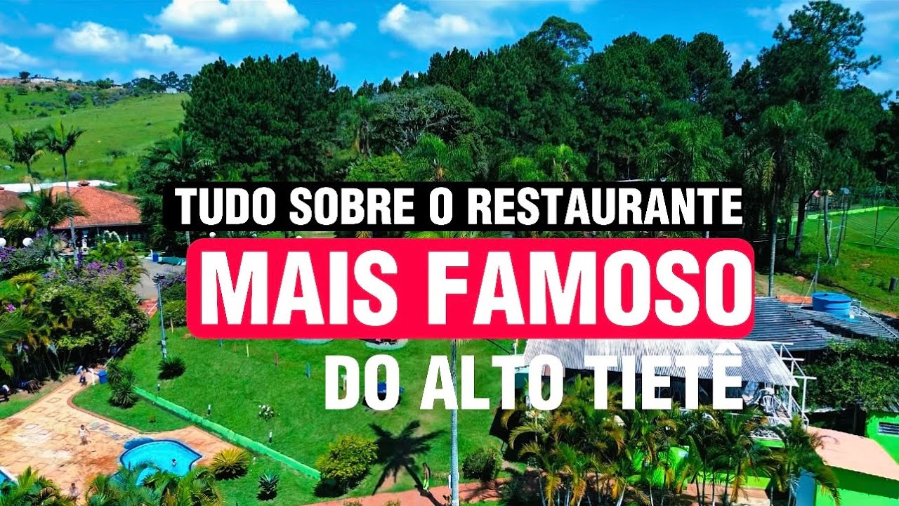 🎥 O RESTAURANTE DAY USE MAIS FALADO DO ALTO TIETÊ😋
