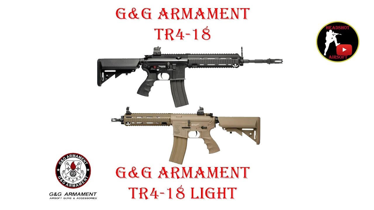 [ОБЗОР] G&G ARMAMENT - HK416 TR4-18/TR4-18 LIGHT AEG airsoft (страйкбол)