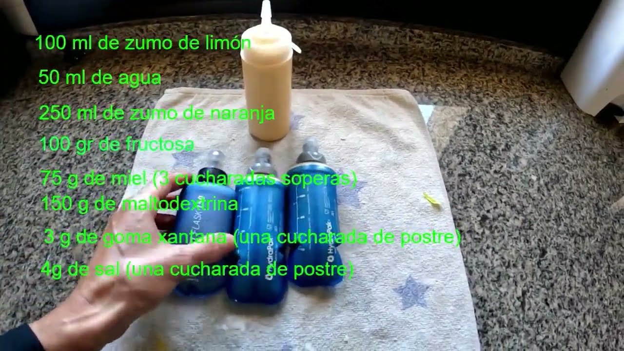 Vinapp TV - Geles 2.0. Elaboración de geles con fructosa para La Maratón Capitana de Guadalcanal