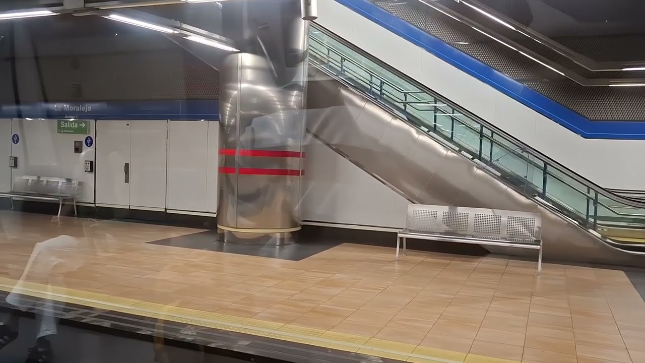 Metro de Madrid: Trayecto entre Tres Olivos y Hospital Infanta Sofía (L10 Metronorte)