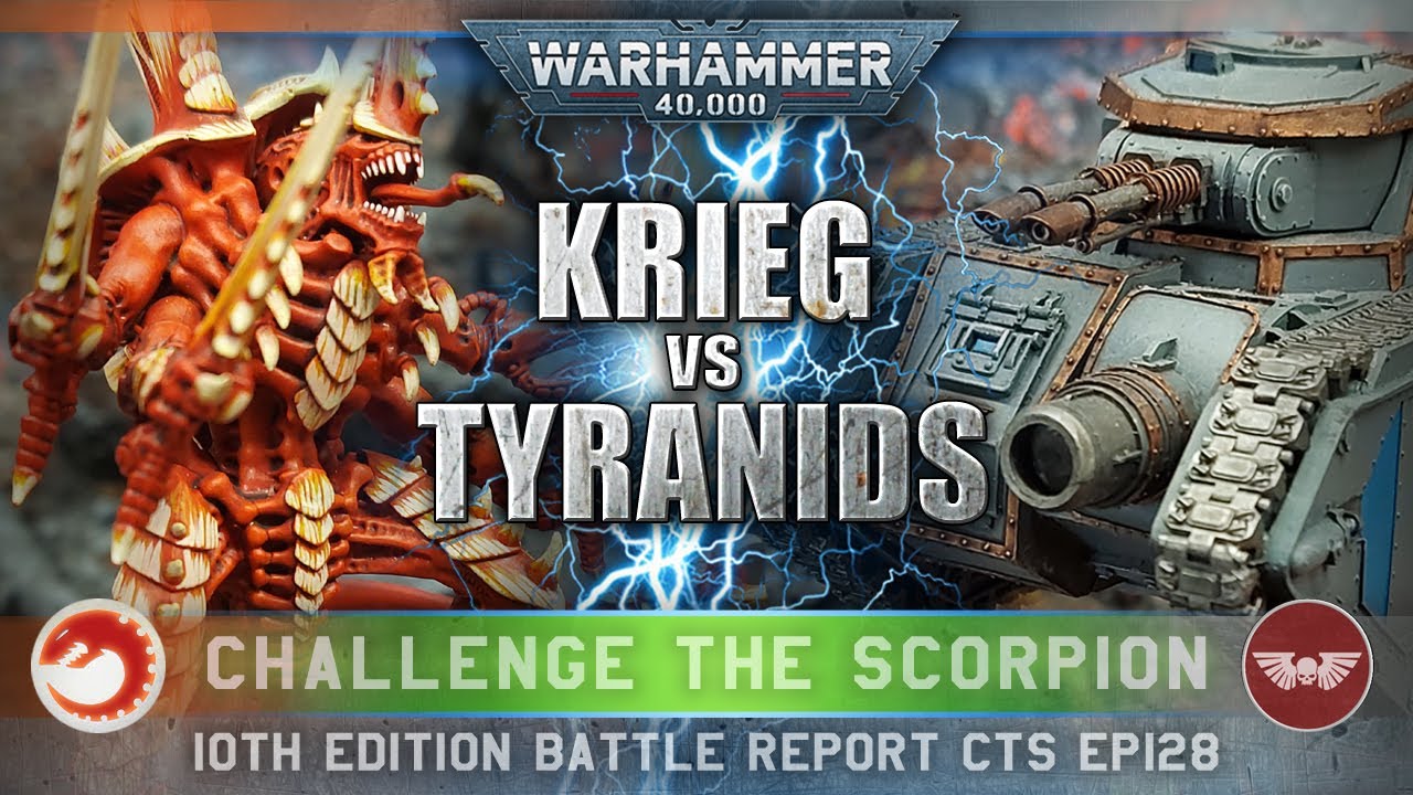 Astra Militarum Death Korps of Krieg vs Tyranids Warhammer 40K 10th Edition Battle Report 2000pts