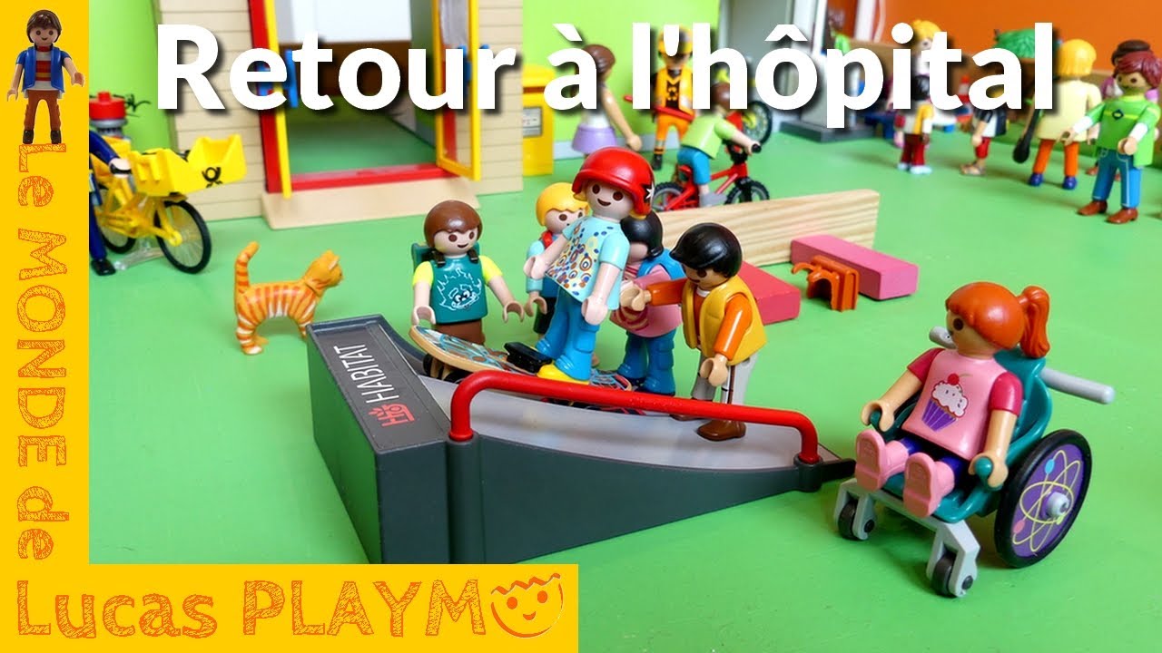 Retour à l'hôpital Playmobil