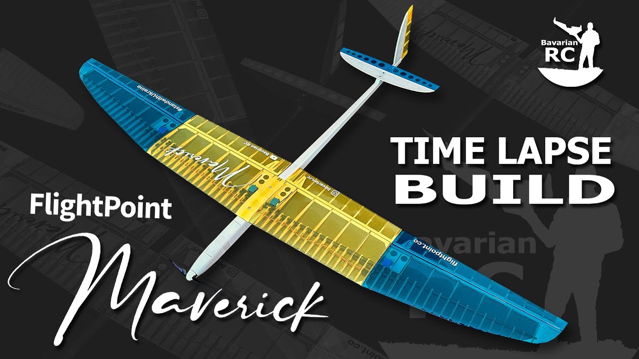 Maverick F5K Electric Glider - Time Lapse Build