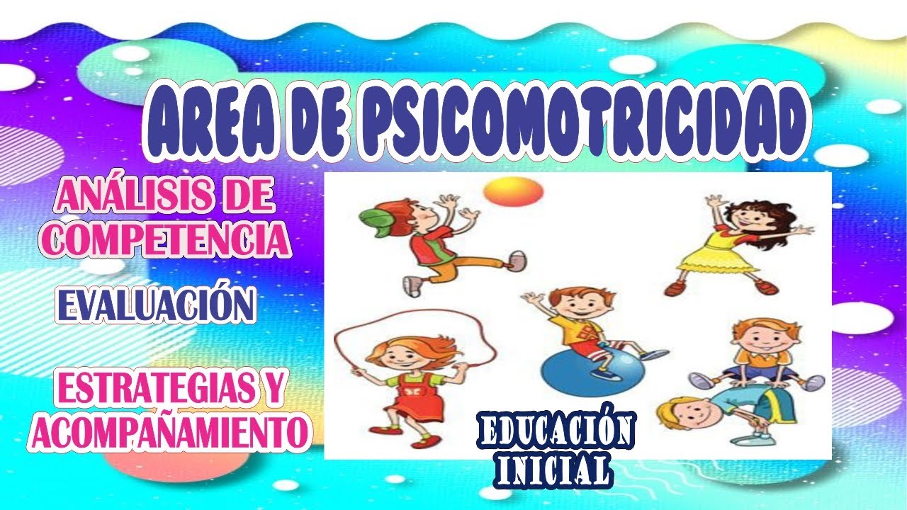 🤸‍♂️🏃‍♀️🏃TODO sobre el área de PSICOMOTRICIDAD en el  INICIAL🤸‍♀️🤸🏃‍♂️
