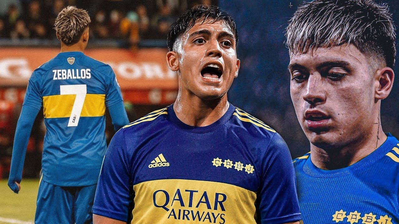 EZEQUIEL ZEBALLOS | MEJORES JUGADAS | BOCA JUNIORS | 2022