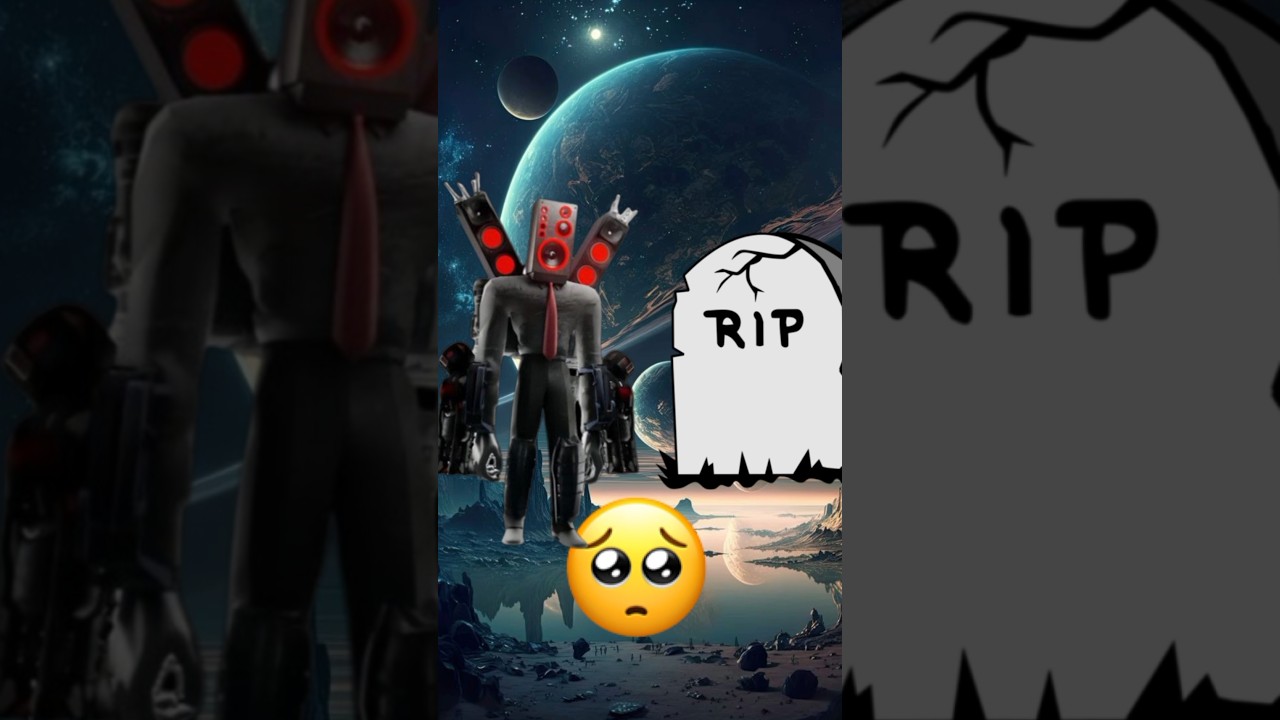 R.i.p in our legends in skibiditoilet 😭😭😭😭😭#skibiditoilet #edit #skibididopyesyes #fypシ゚