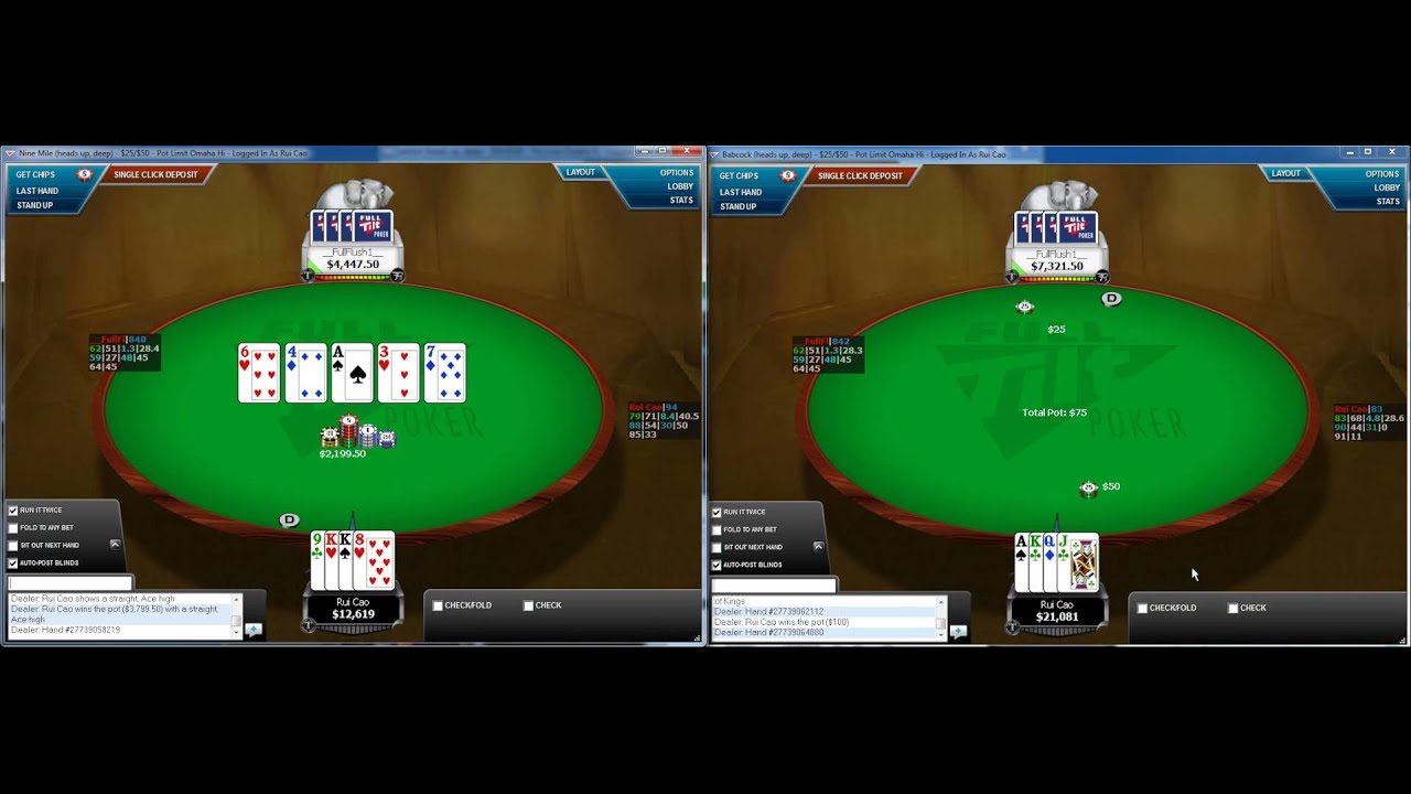 Gohanounet Video PLO heads up Straégie et adaptations contre les joueurs passifs