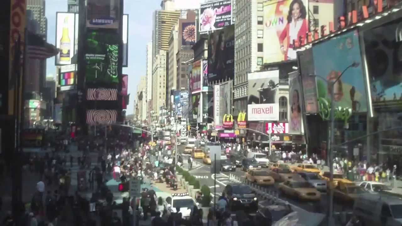 Times Square timelapse, 18 March 2011