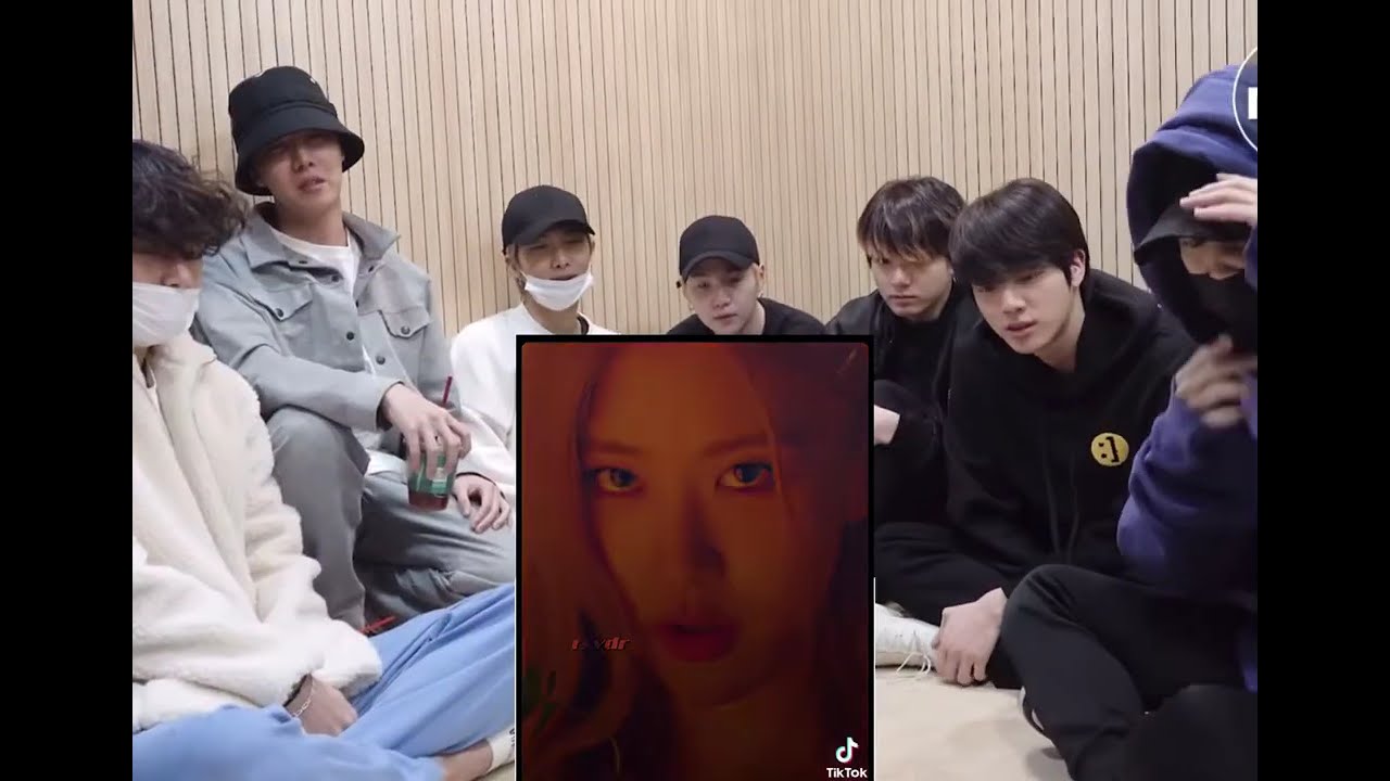 Bts reaction to Rosé edits last part!