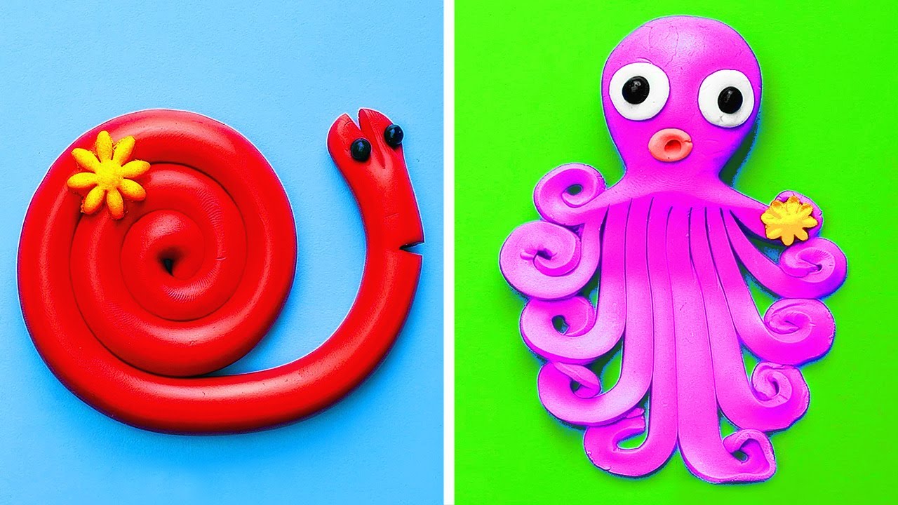 Simple And Cute Dough Figures You Can Make Yourself || Sweet Pastry Ideas