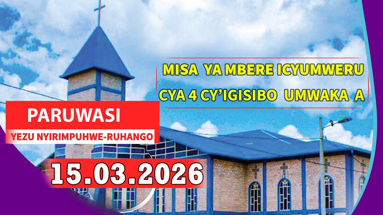 LIVE🔴 IGITAMBO CYA MISA YA MBERE  || 15/03/2026