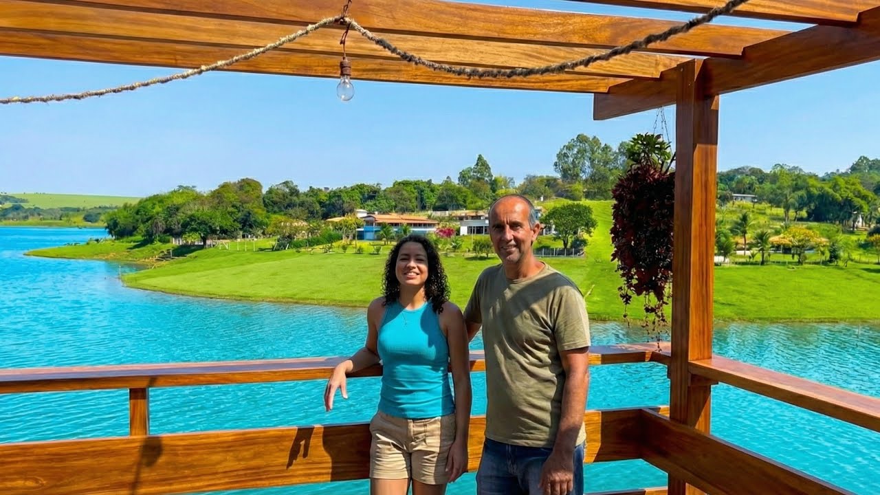 UM PARAÍSO NA BEIRA DA REPRESA, ESSE FOI O MOTIVO DE DEIXAR A CAPITAL