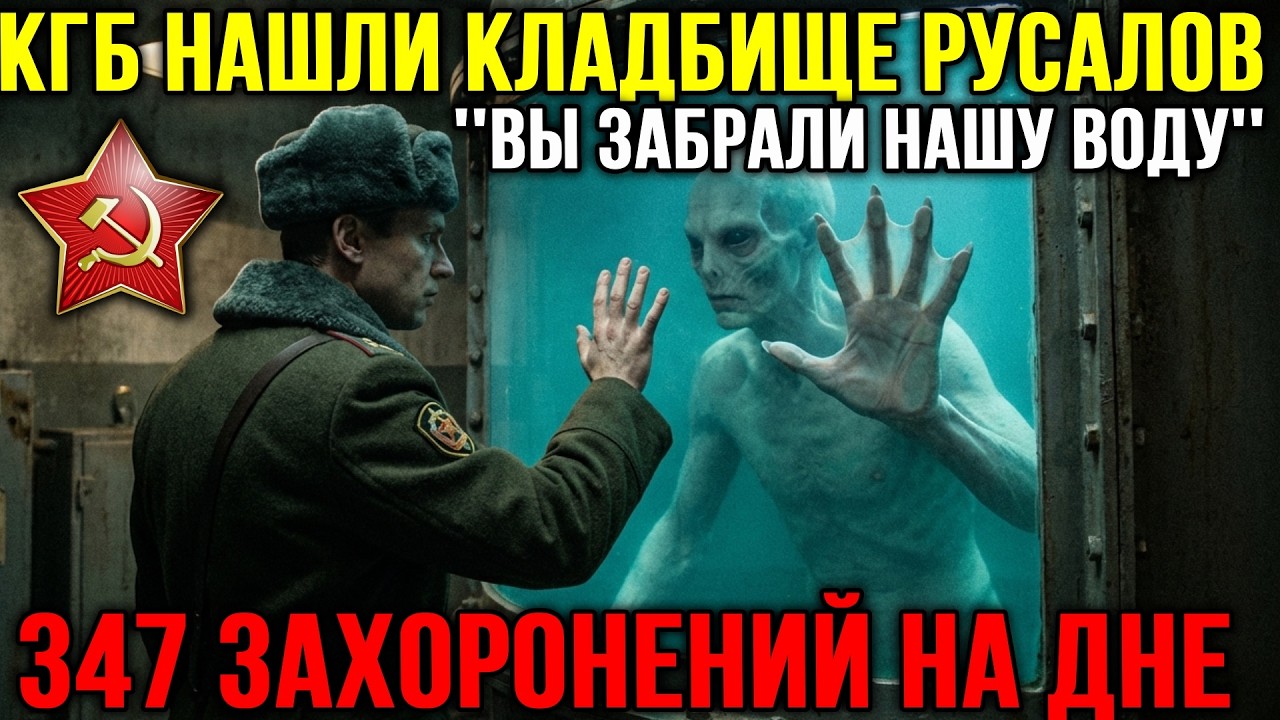 КГБ нашли русалочье кладбище на дне Аральского моря. Когда вода ушла — ОНИ вышли на берег.