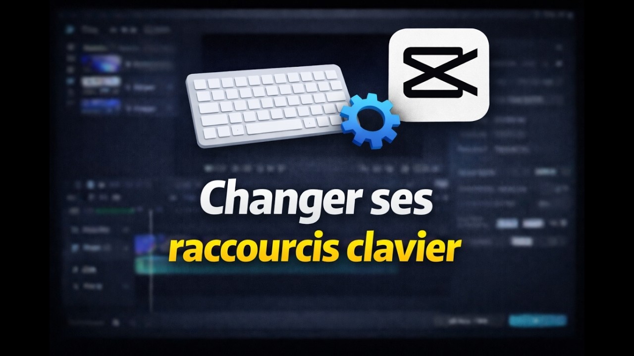 #CapCut · FR · 🎬 Changer les raccourcis clavier en 1 minute!