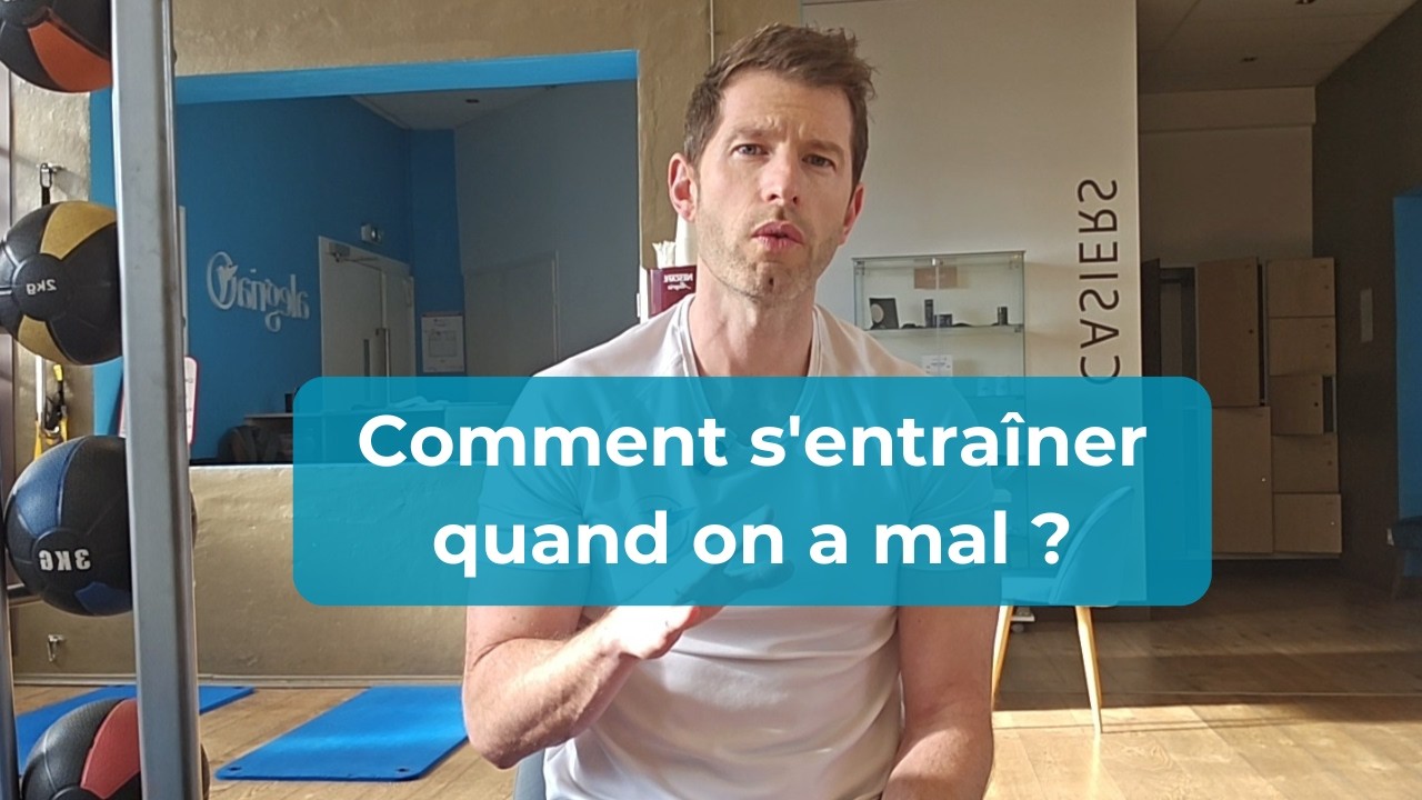 Comment s’entraîner quand on a mal à une articulation (sans aggraver la douleur)