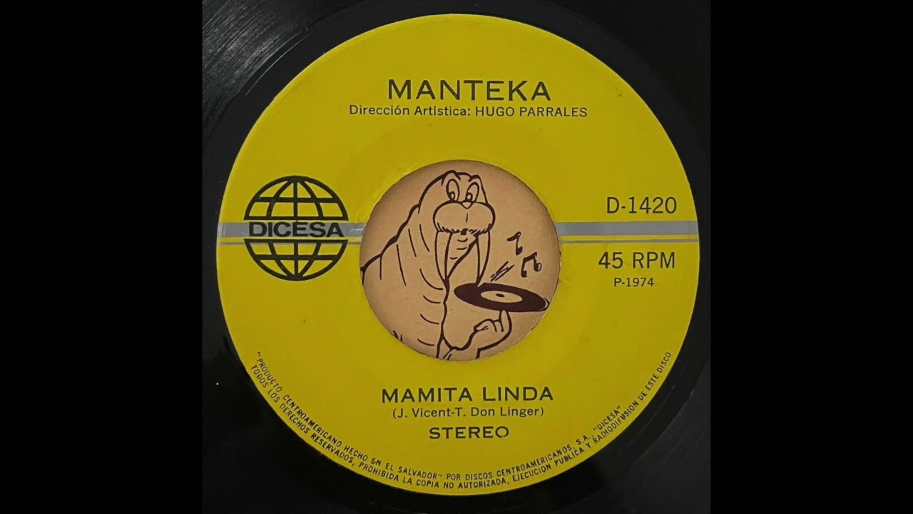 Manteka - Mamita Linda (Rare El Salvador Afro Psych Batucada) Dicesa