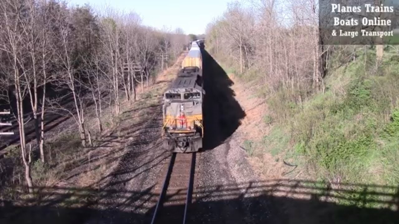 CP 7010 SD70ACU Locomotive CPKC Train Over View At Denfield Rd Bridge