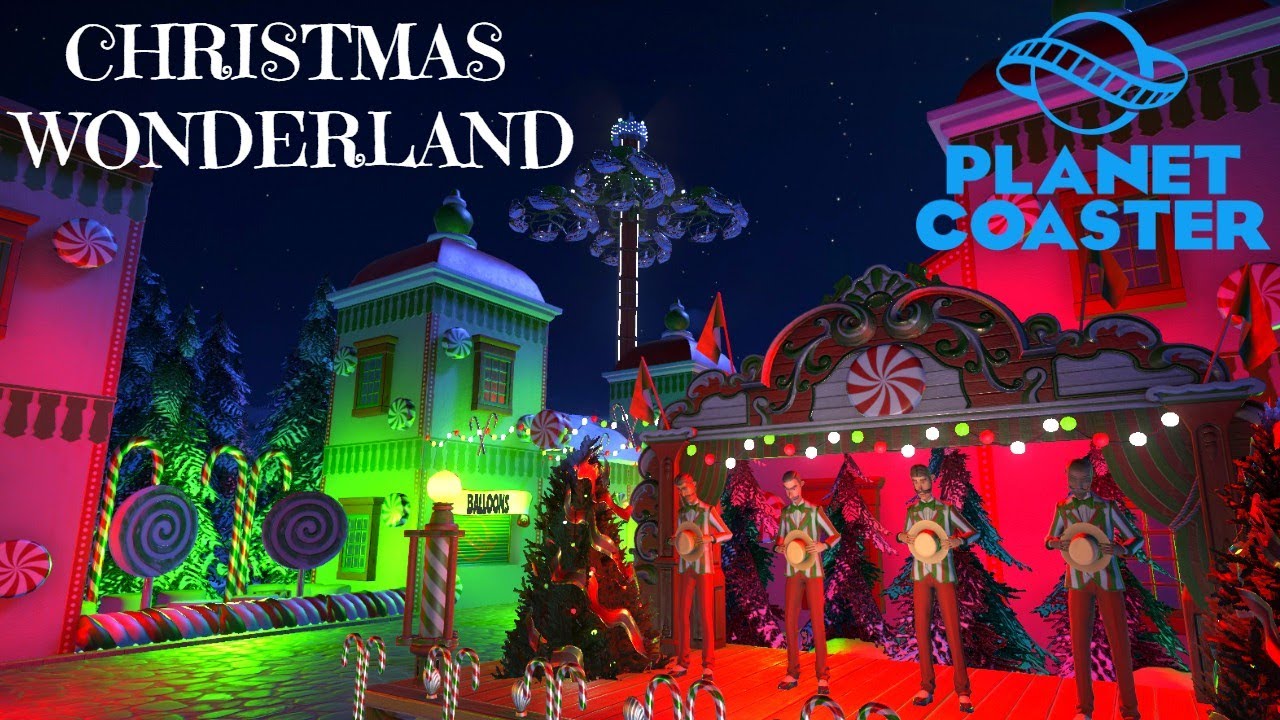 Let's Play Planet Coaster - Christmas Wonderland Episode 2