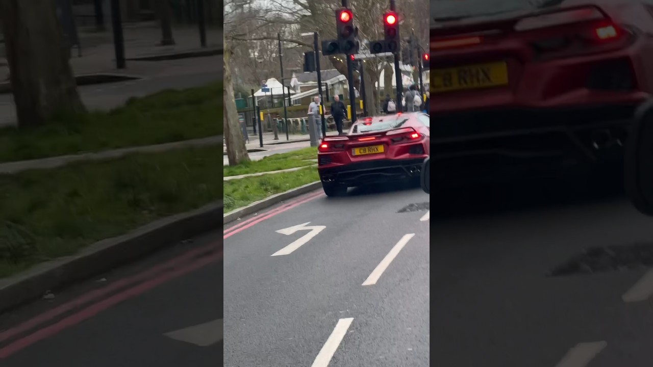 CLOSE CALL WITH A C8 IN LONDON