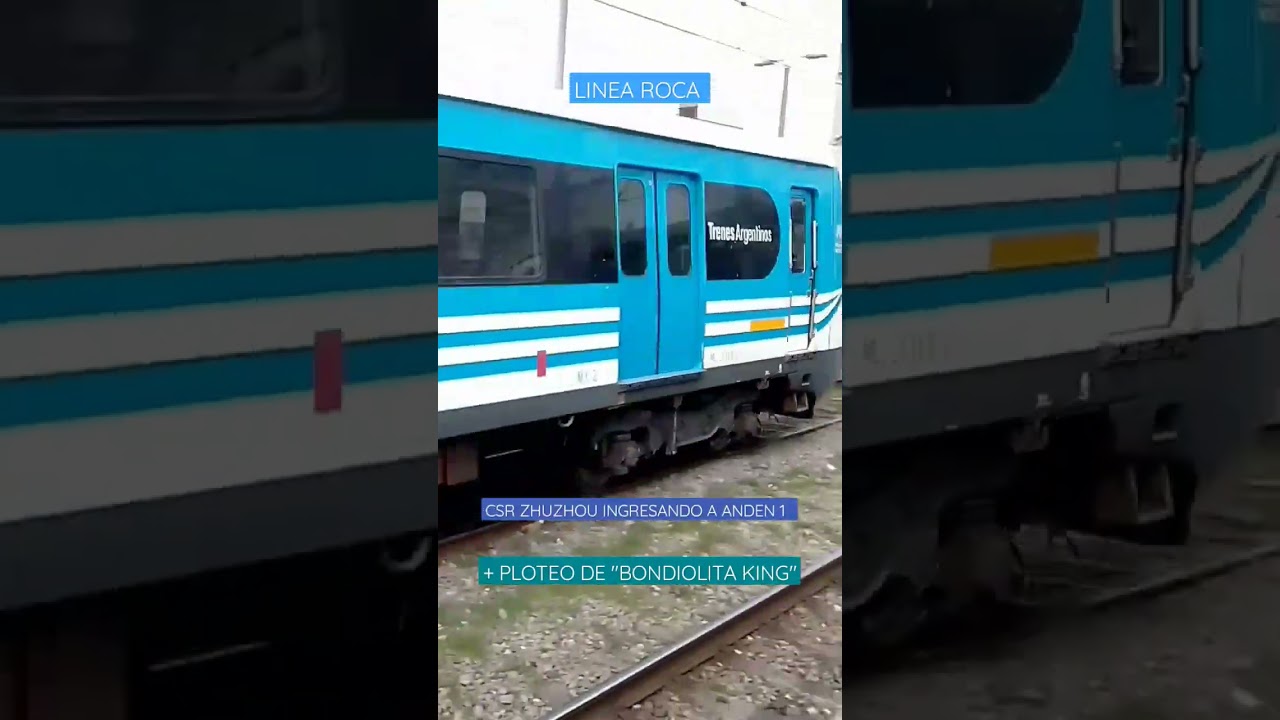 [ LINEA ROCA ] CSR ZHUZHOU Ingresando a And&eacute;n 1&deg; De Est. LOMAS!!  91/7/2023