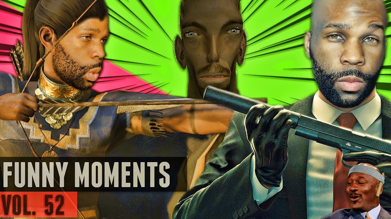 Funny Moments Montage Vol. 52! (Hitman, Tomb Raider, & More) - Trapped In The Closet Like R. Kelly!