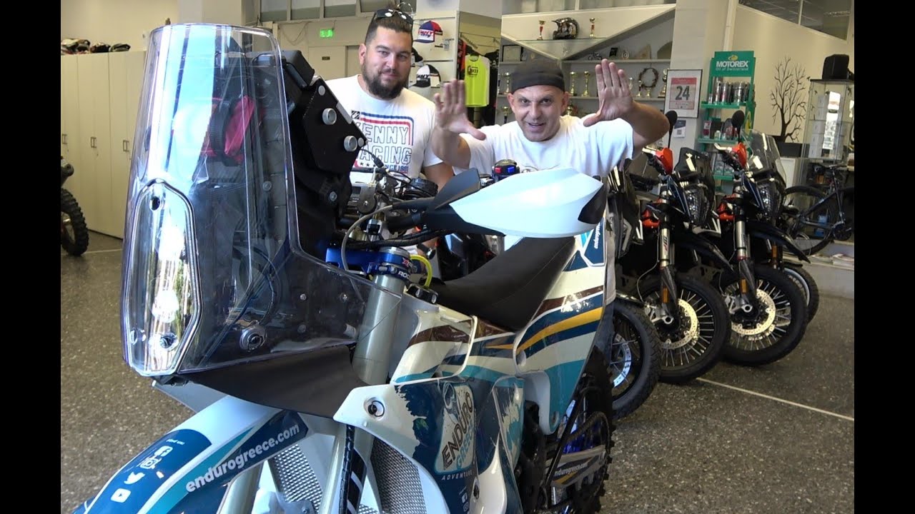 Βασίλης Μπούδρος - Husqvarna 450 Rally Replica Enduro Greece (Vasilis Mpourdos)