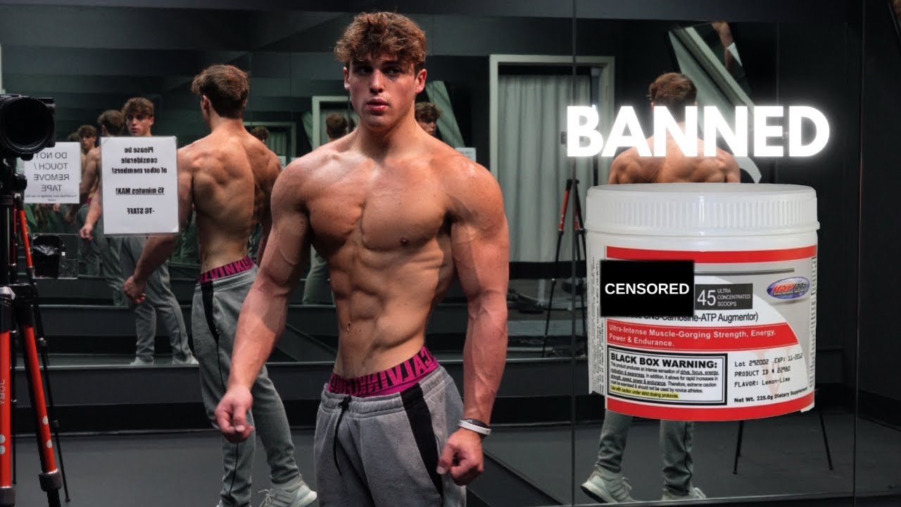 TRYING BANNED PRE WORKOUT