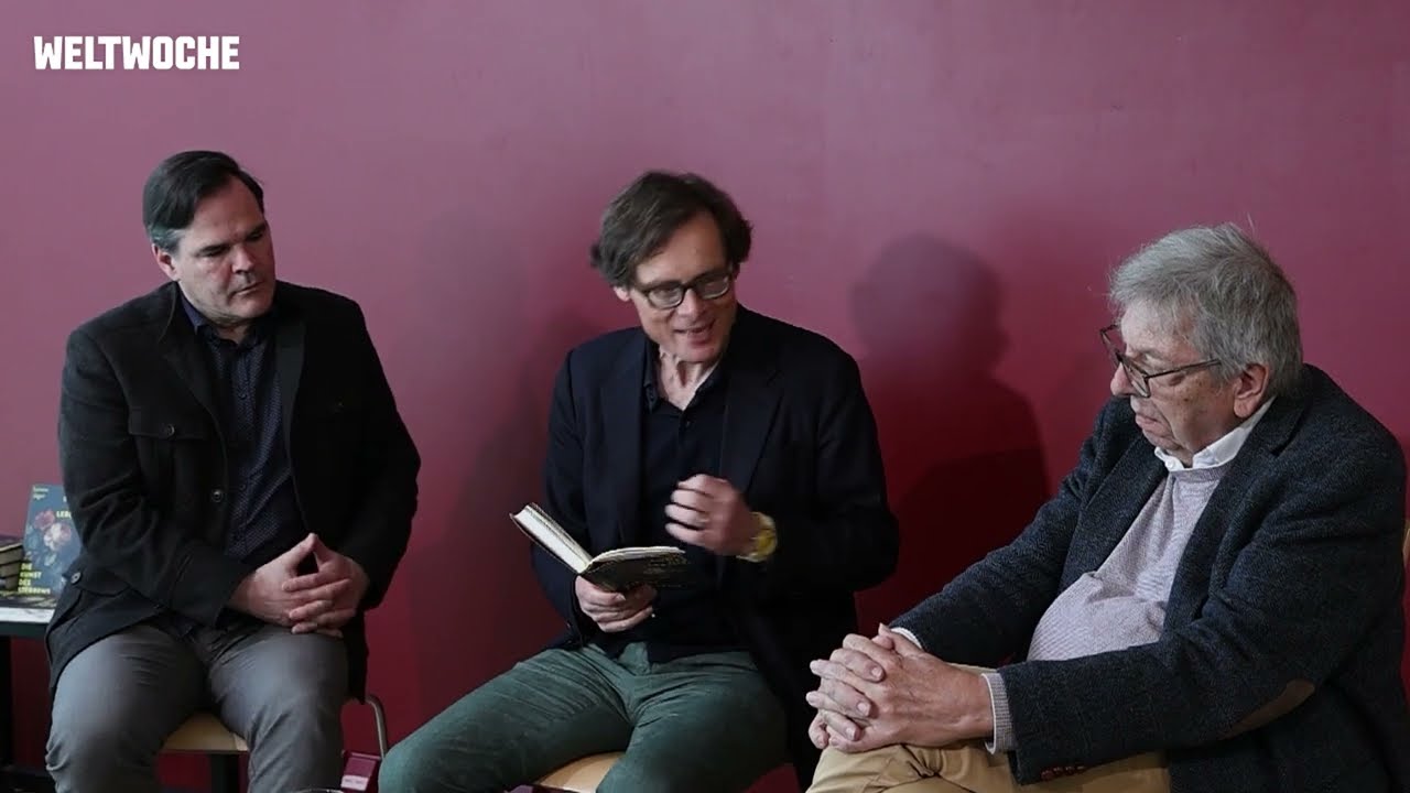 Leben, Liebe, Tod: Schriftsteller Tellkamp und Jäger mit Verleger Köppel über letzte Fragen