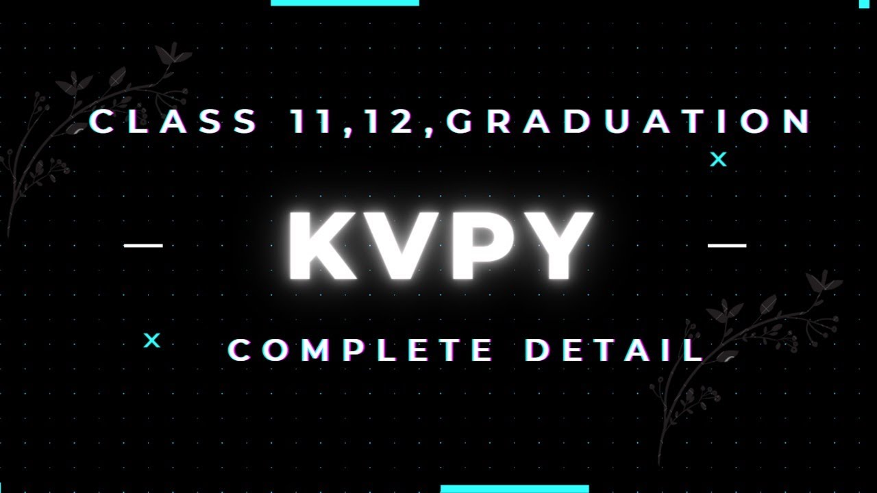 I kvpy I exam I complete_ details I tamil I