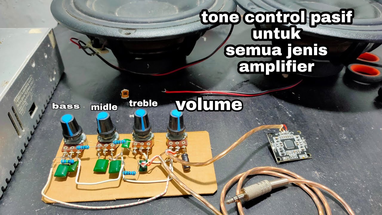 tone control pasif untuk semua jenis power amplifier