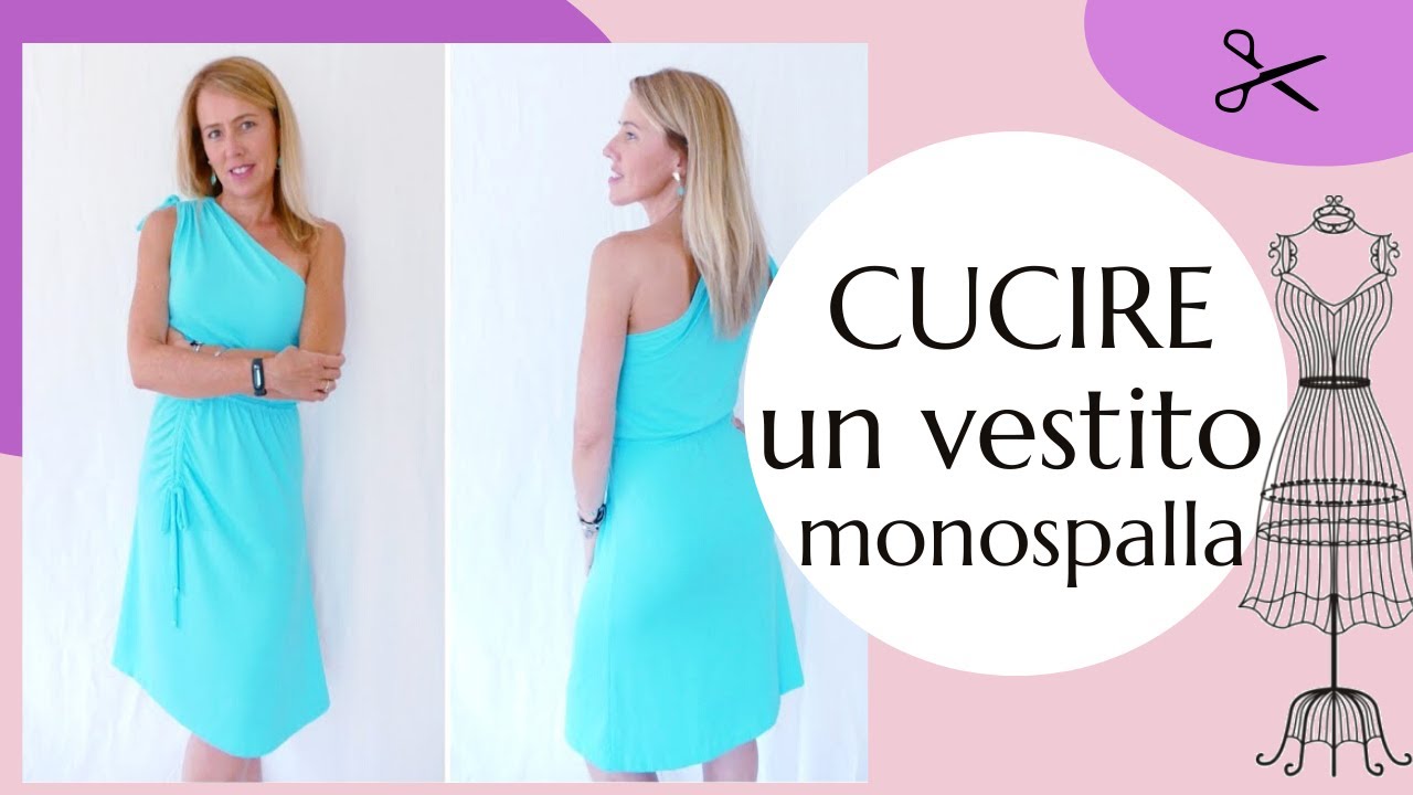 Cucire un Vestito Monospalla DIY