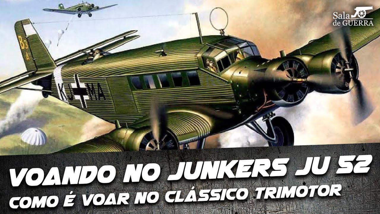 Junkers Ju 52: Como é voar no clássico trimotor alemão - DOC #38