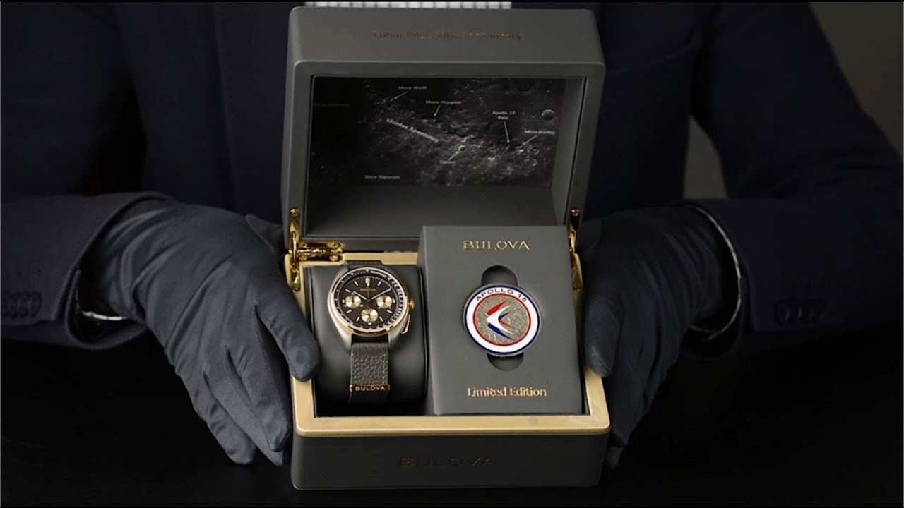 ЧАСЫ ПОБЫВАВШИЕ НА ЛУНЕ! ЮБИЛЕЙНЫЙ ВЫПУСК ЛИМИТИРОВАННЫХ ЧАСОВ BULOVA LUNAR PILOT CHRONOGRAPH