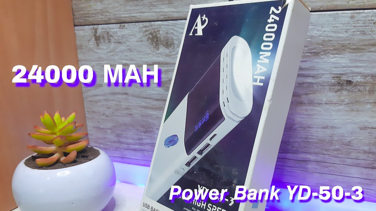 POWER BANK con LINTERNA Unboxing