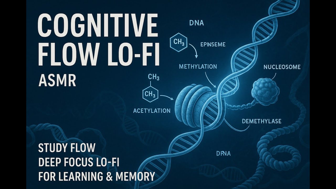 《Cognitive Flow Lo-fi》 ASMR | 집중력 향상 & 기억력에 좋은 스터디 음악.