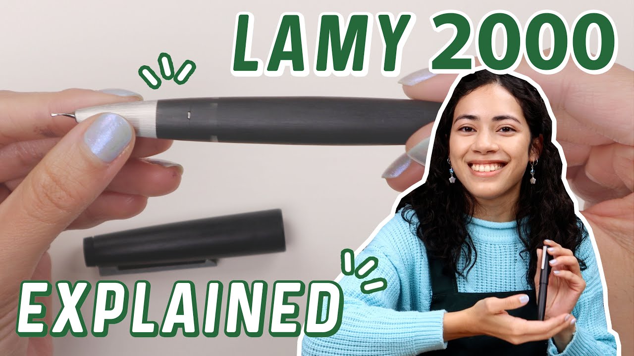 LAMY 2000: All About Lamy's Most Famous Fountain Pen!
