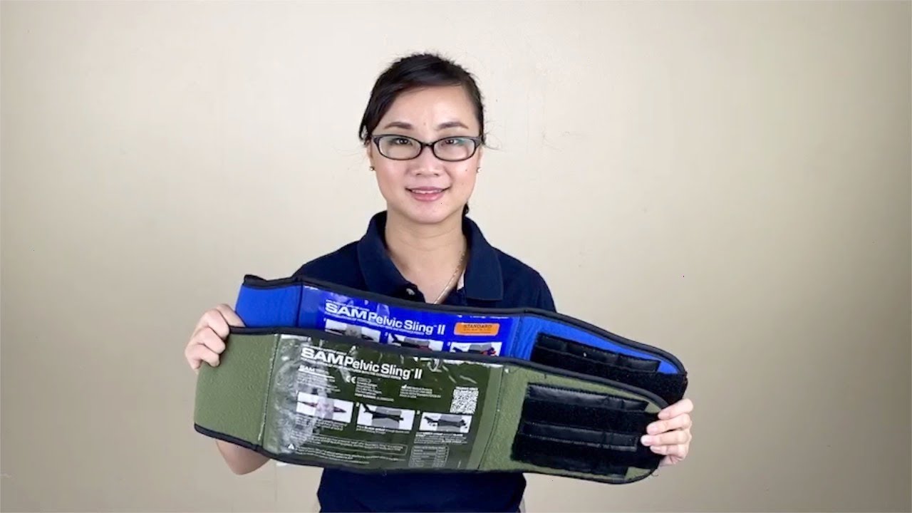 การใช้แถบรัดตรึงกระดูกเชิงกราน (Pelvic Binding Device)