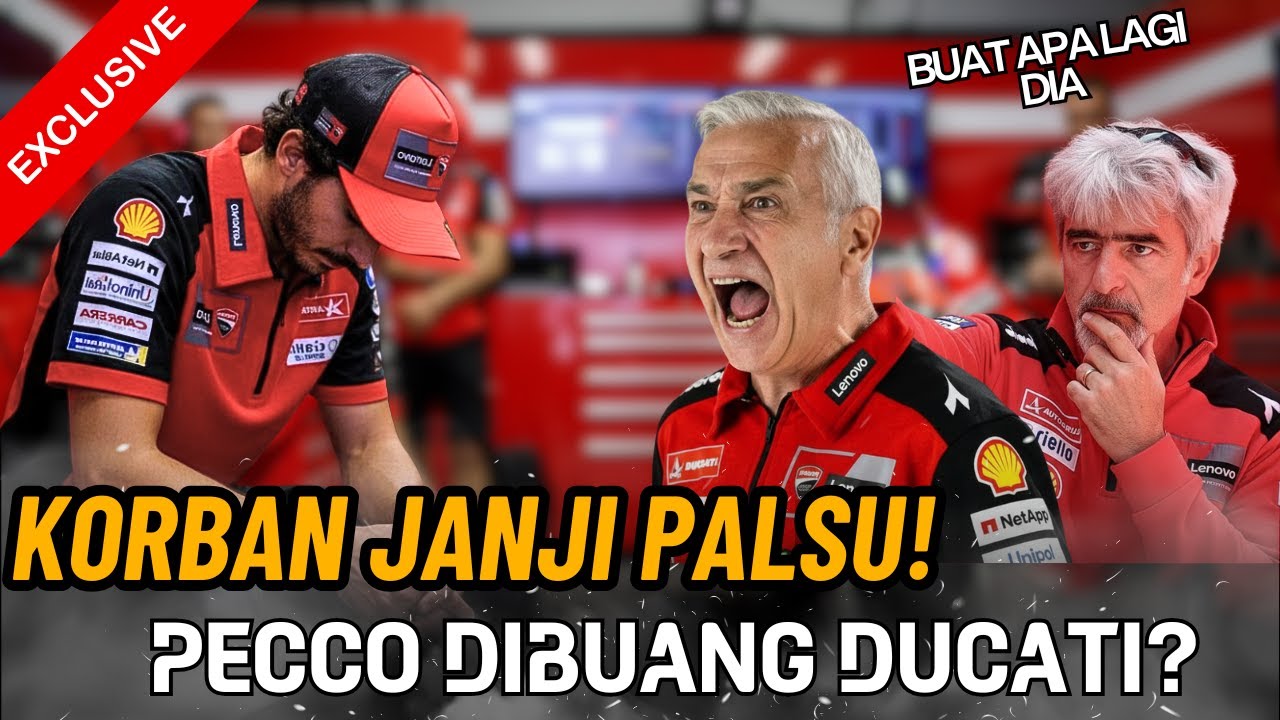SKENARIO BUSUK DUCATI, PECCO BAGNAIA DITENDANG DEMI MARQUEZ & ACOSTA⁉️ BERITA MOTOGP HARI INI
