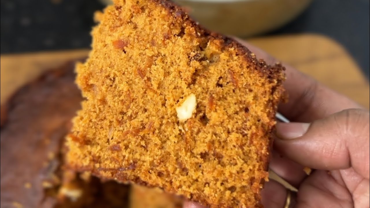 കാരറ്റ് കേക്ക് ഇങ്ങനെ ഉണ്ടാക്കി നോക്കൂ 🥕 #carrotcake #carrotcakerecipe
