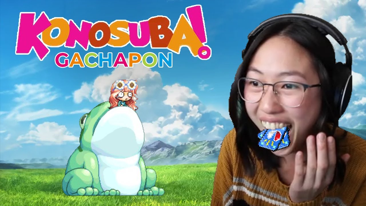 0.53% Chance To Get This Chair | MapleStory x Konosuba Gachapon