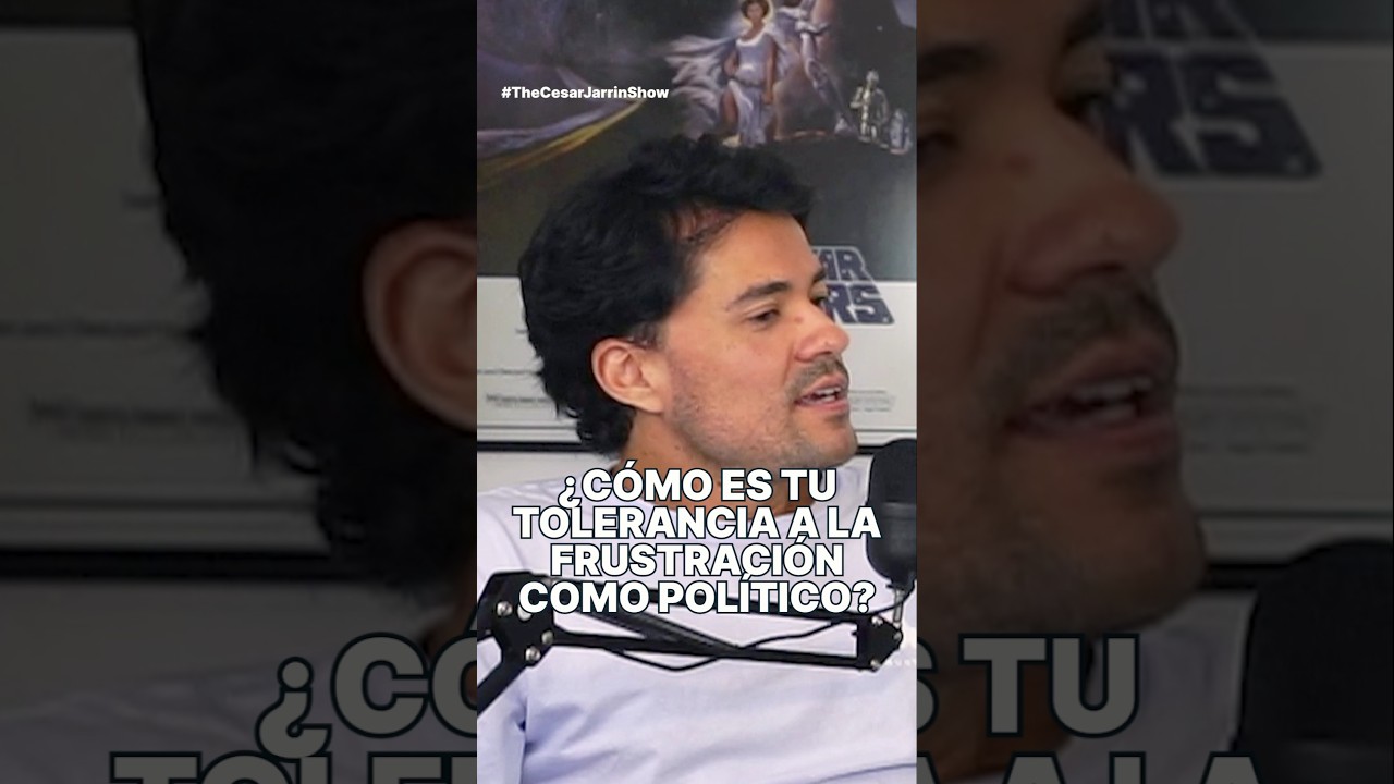 &iquest;C&oacute;mo es tu tolerancia a la frustraci&oacute;n como pol&iacute;tico? #podcast #entrevista #politics #psicologia