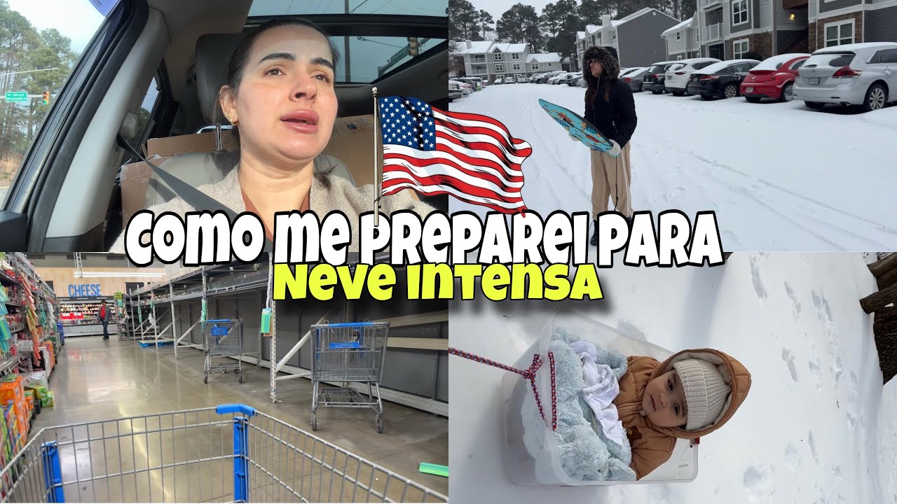 VLOG UM FINAL DE SEMANA NEVE INTENSA 