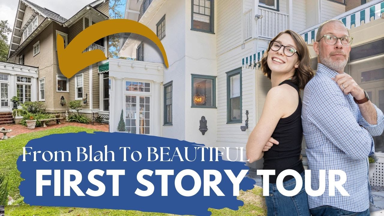From Outdated to Outstanding: Inside This Historic Home Makeover (PART 1/2)