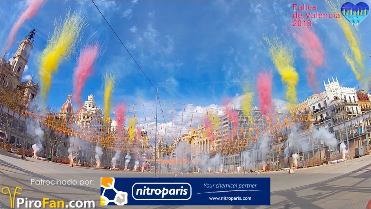 Pirotecnia Valenciana - Mascletà 18 de Marzo Fallas 2018
