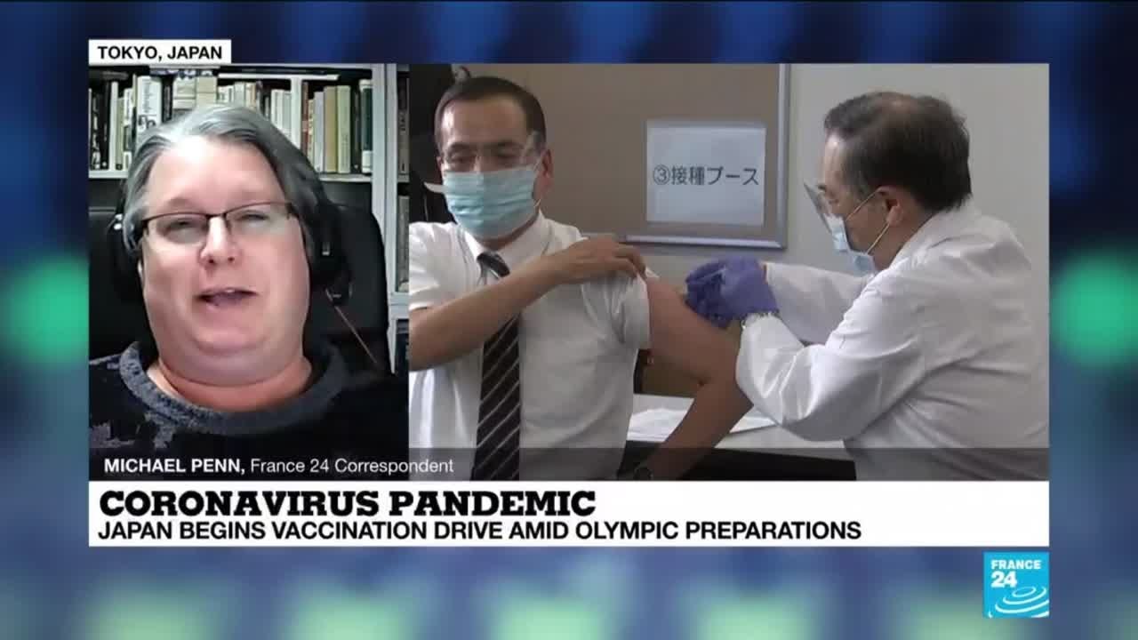 Japan begins Covid-19 vaccination drive amid Olympic worries