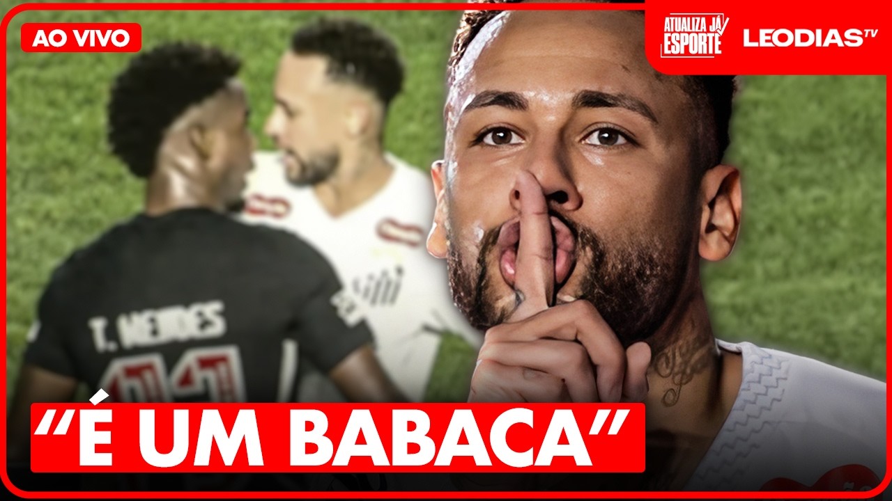 NEYMAR DÁ SHOW E FLAMENGO PERDE  NA PRORROGAÇÃO!  | Atualiza já Esporte | LeoDias Tv