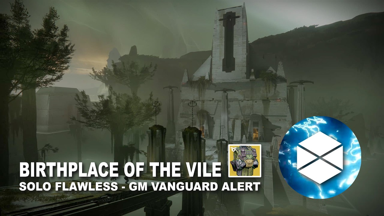 Solo Flawless Birthplace of the Vile - Vanguard Alert (Arc Titan)
