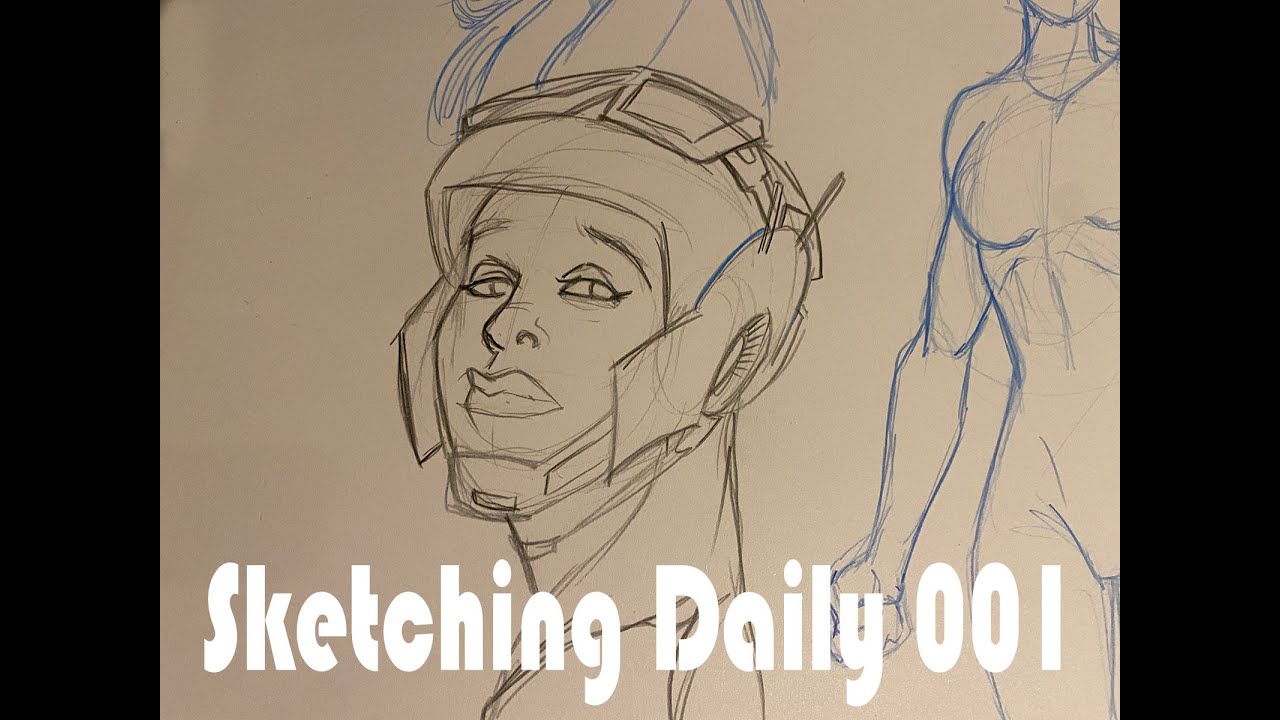 Sketching Daily 001