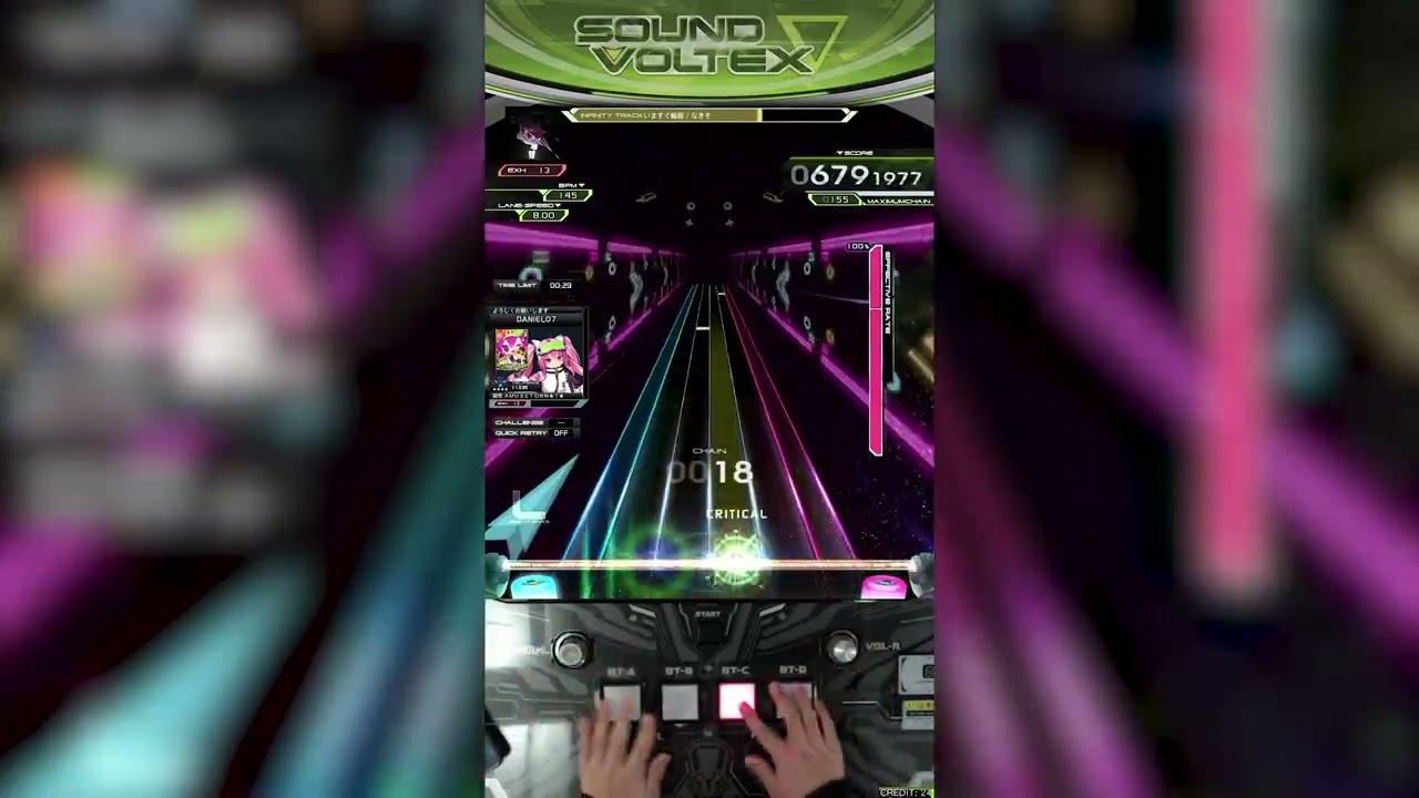 SOUND VOLTEX ∇(NABLA) いますぐ輪廻 EXHAUST 13 플레이 기록
